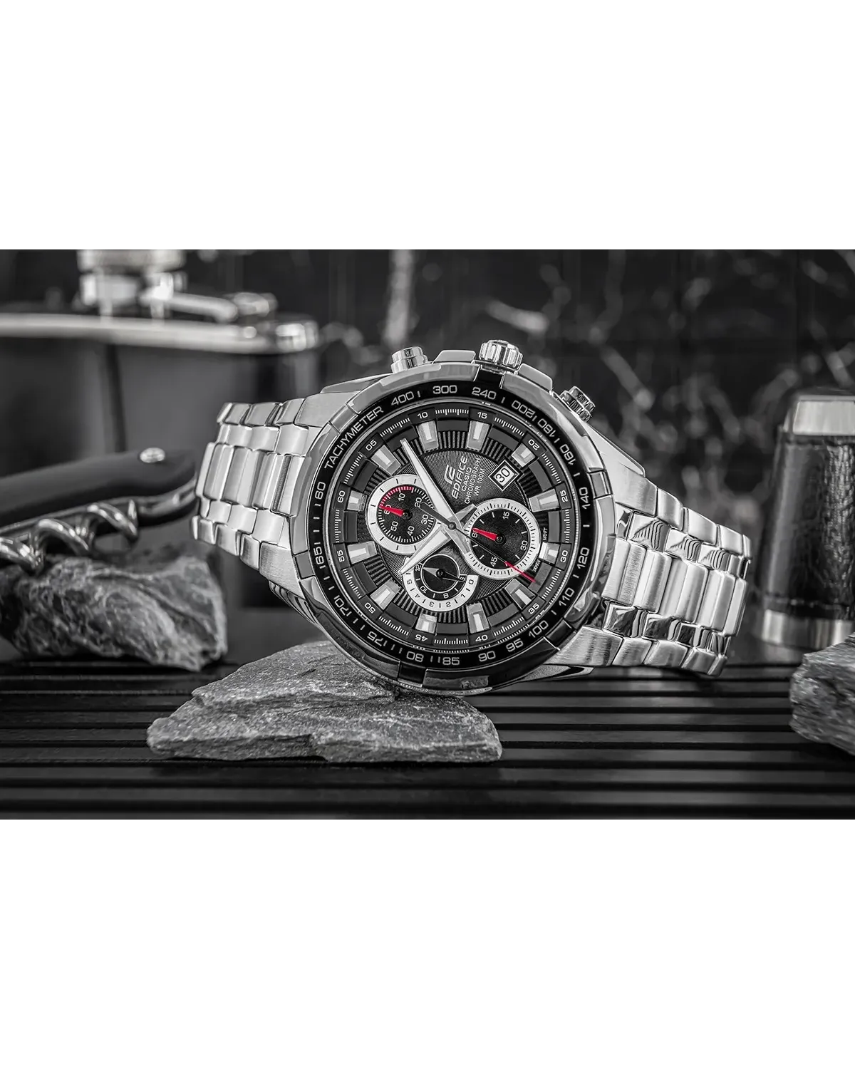 Zegarek Męski Casio EF-539D-1A + BOX Zegarek Męski Casio EF-539D-1A + BOX