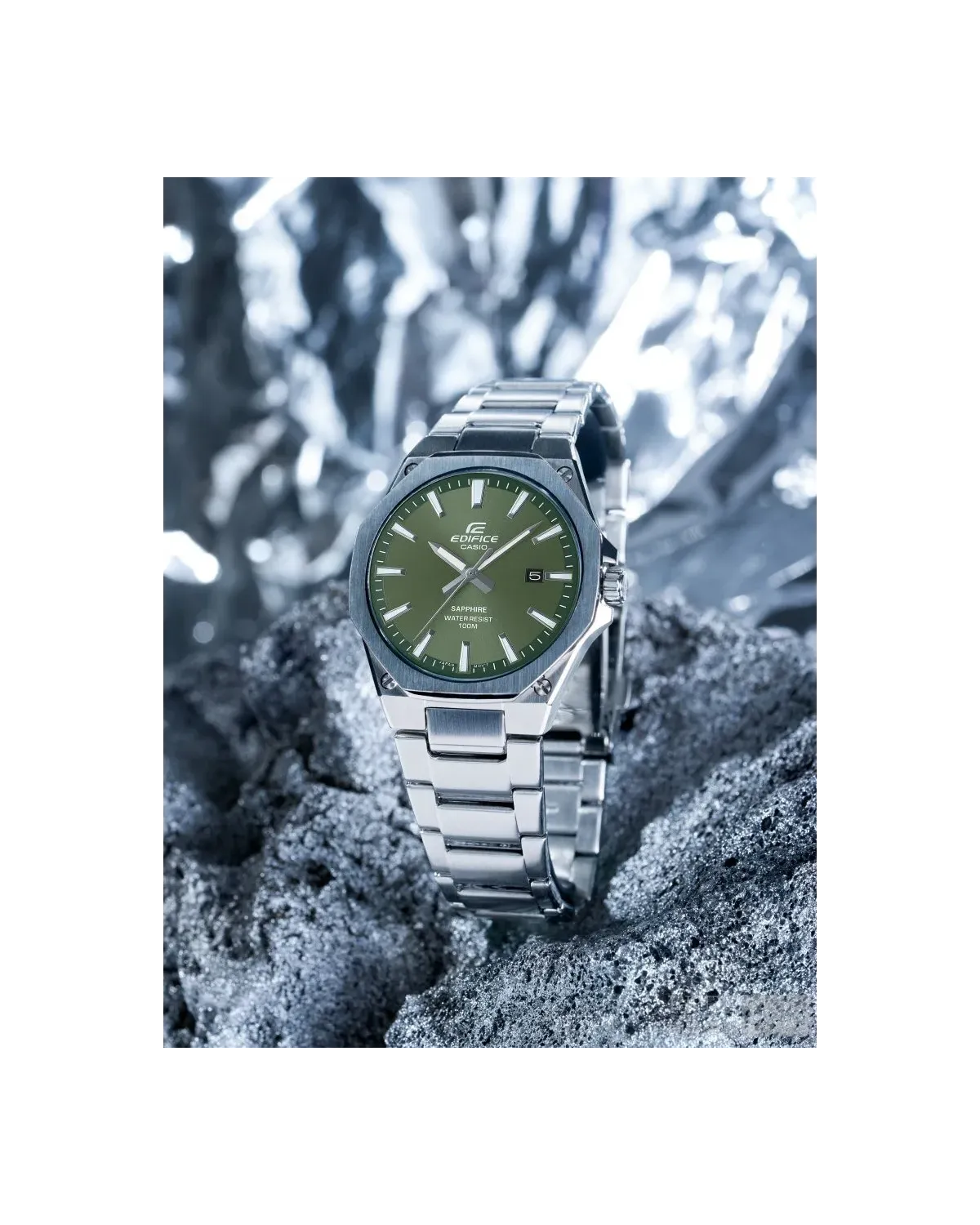 Zegarek Męski Casio EFR-S108D-3A Edifice Classic Sapphire + BOX Zegarek Męski Casio EFR-S108D-3A Edifice Classic Sapphire + BOX