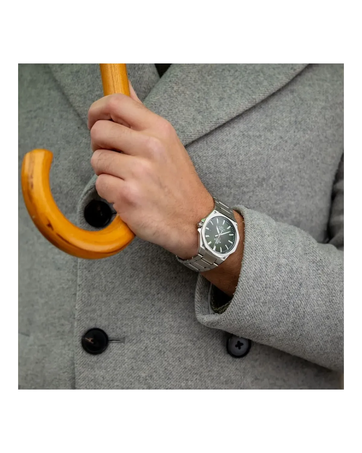 Zegarek Męski Casio EFR-S108D-3A Edifice Classic Sapphire + BOX Zegarek Męski Casio EFR-S108D-3A Edifice Classic Sapphire + BOX