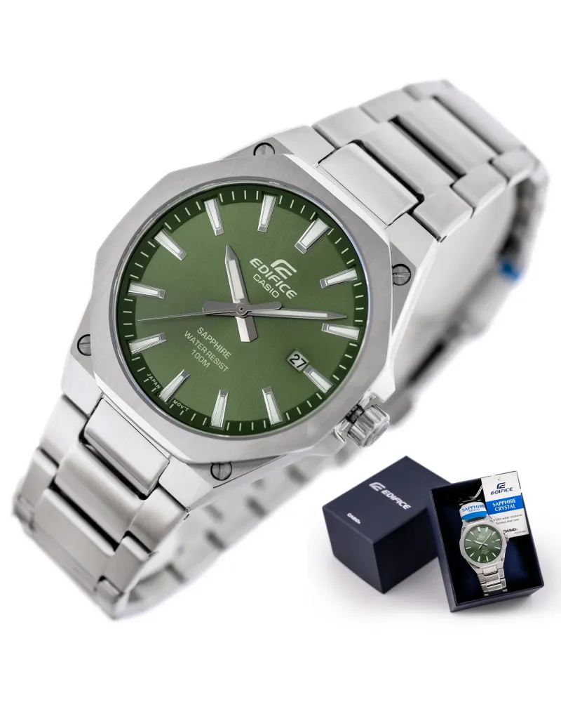 Zegarek Męski Casio EFR-S108D-3A Edifice Classic Sapphire + BOX Zegarek Męski Casio EFR-S108D-3A Edifice Classic Sapphire + BOX