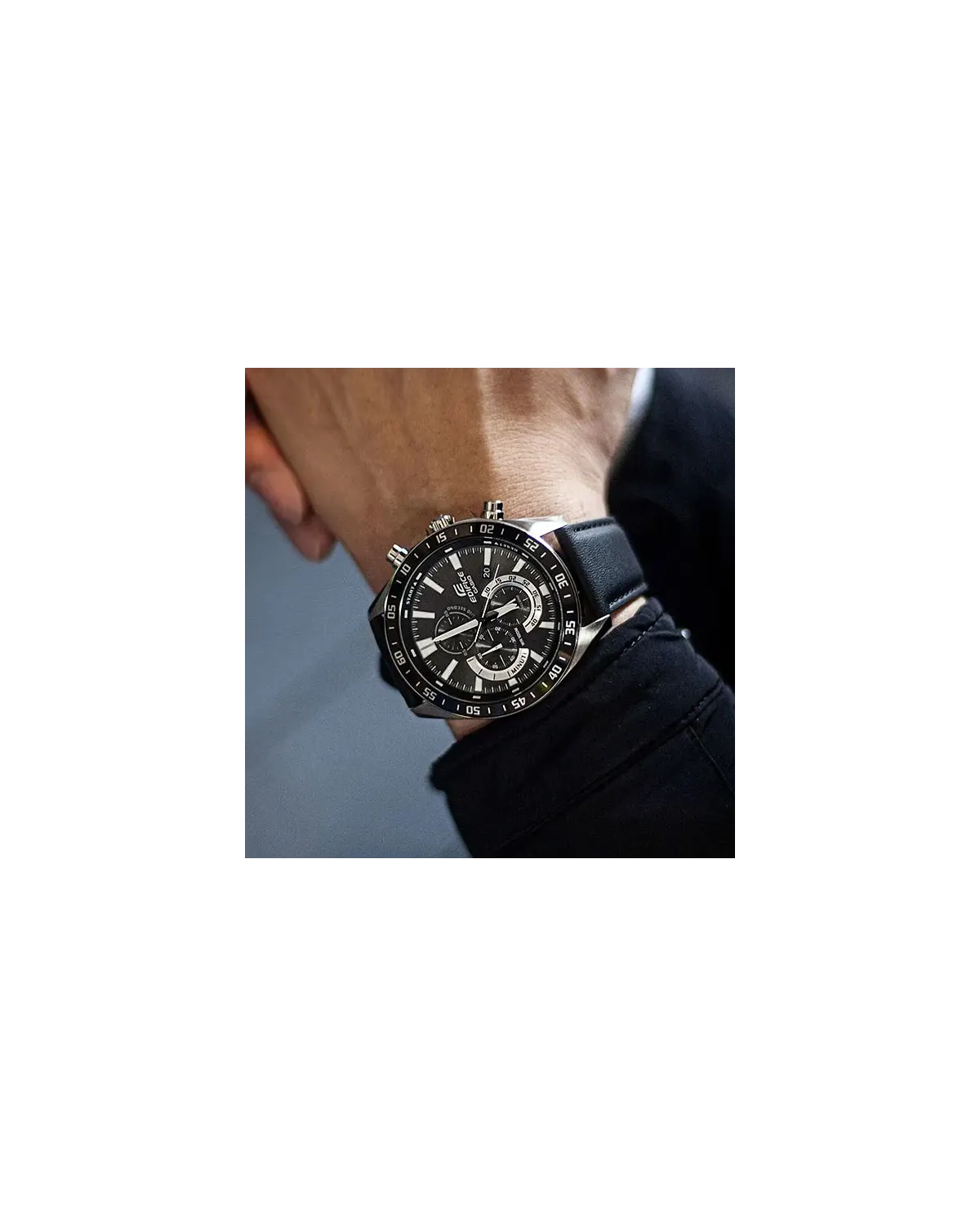 Zegarek Męski Casio Edifice 48mm EFV-620L-1A + BOX Zegarek Męski Casio Edifice 48mm EFV-620L-1A + BOX