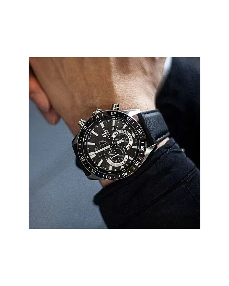 Zegarek Męski Casio Edifice 48mm EFV-620L-1A + BOX Zegarek Męski Casio Edifice 48mm EFV-620L-1A + BOX