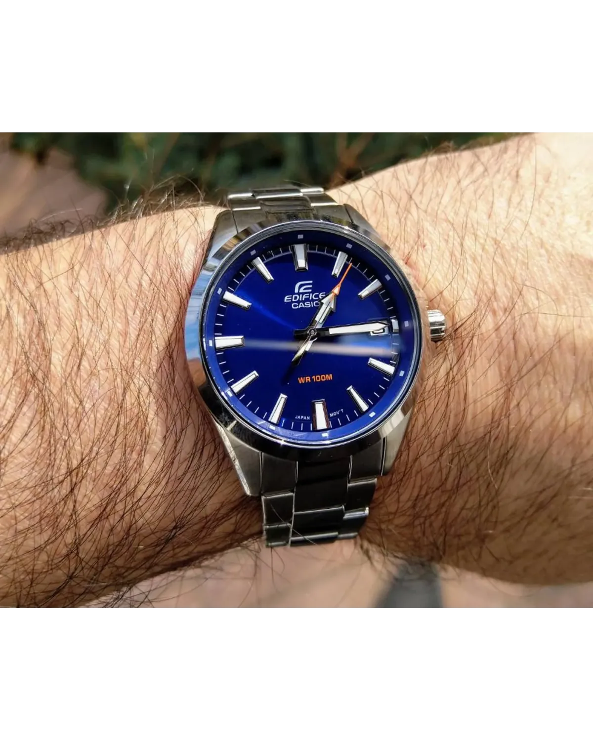 Zegarek Męski Casio Edifice EFV-100D-2AVUEF + BOX Zegarek Męski Casio Edifice EFV-100D-2AVUEF + BOX