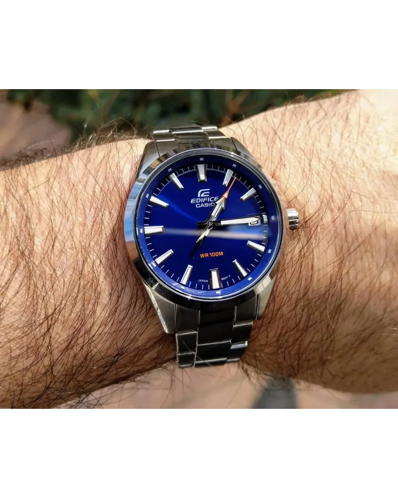 Zegarek Męski Casio Edifice EFV-100D-2AVUEF + BOX Zegarek Męski Casio Edifice EFV-100D-2AVUEF + BOX