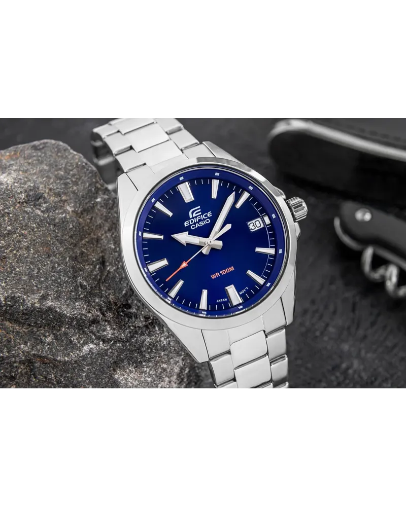 Zegarek Męski Casio Edifice EFV-100D-2AVUEF + BOX Zegarek Męski Casio Edifice EFV-100D-2AVUEF + BOX