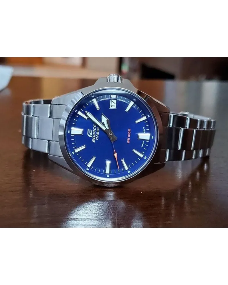 Zegarek Męski Casio Edifice EFV-100D-2AVUEF + BOX Zegarek Męski Casio Edifice EFV-100D-2AVUEF + BOX