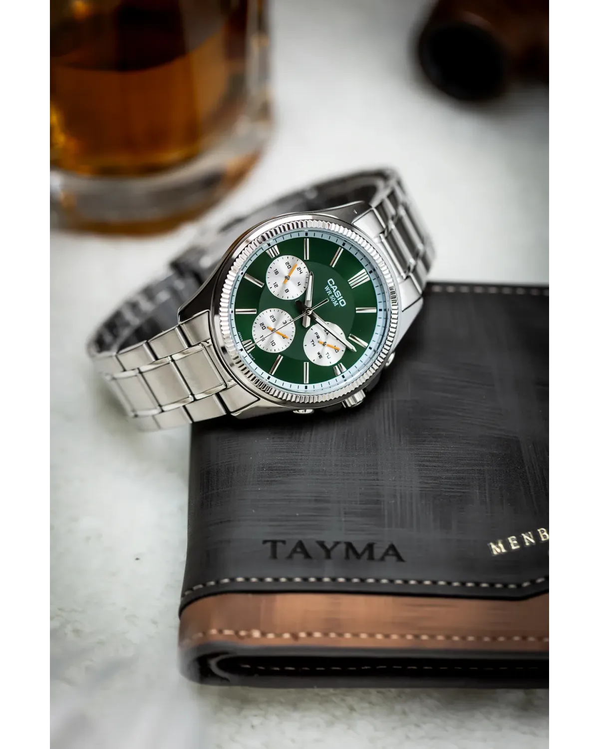 ZEGAREK MĘSKI CASIO MTP-1375D-3AVDF (zd112f) + BOX