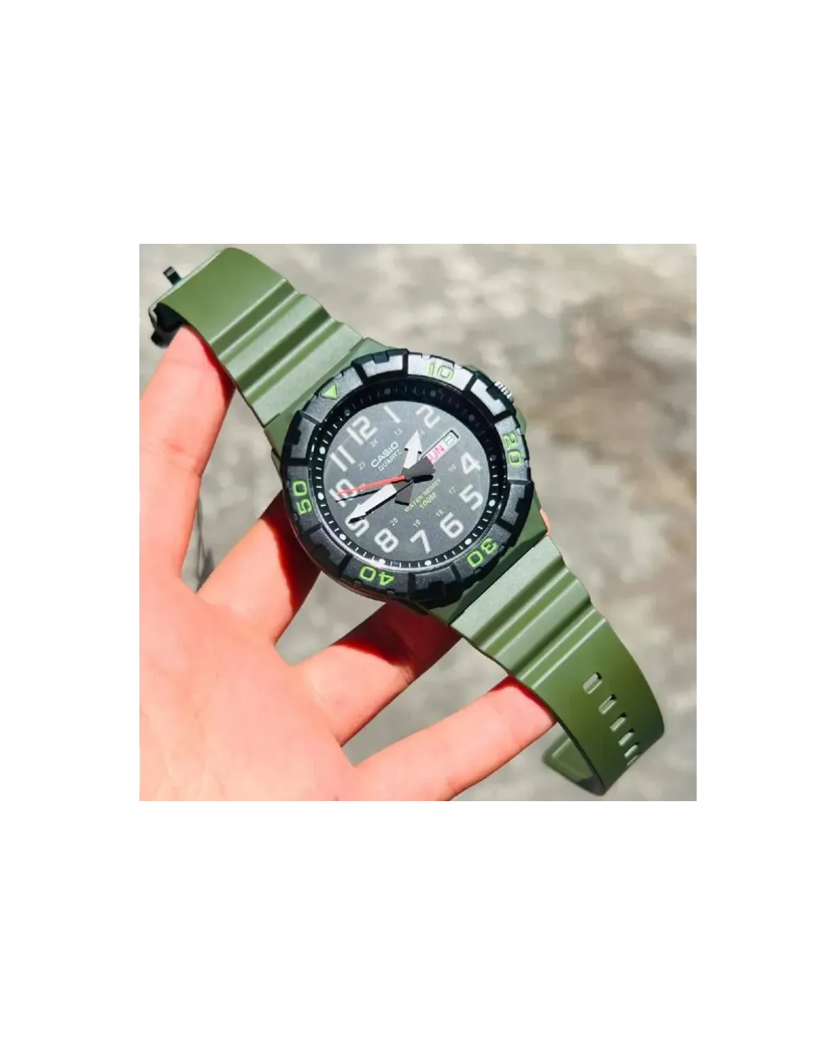 Zegarek Męski Casio MRW-210H-3AV + BOX Zegarek Męski Casio MRW-210H-3AV + BOX
