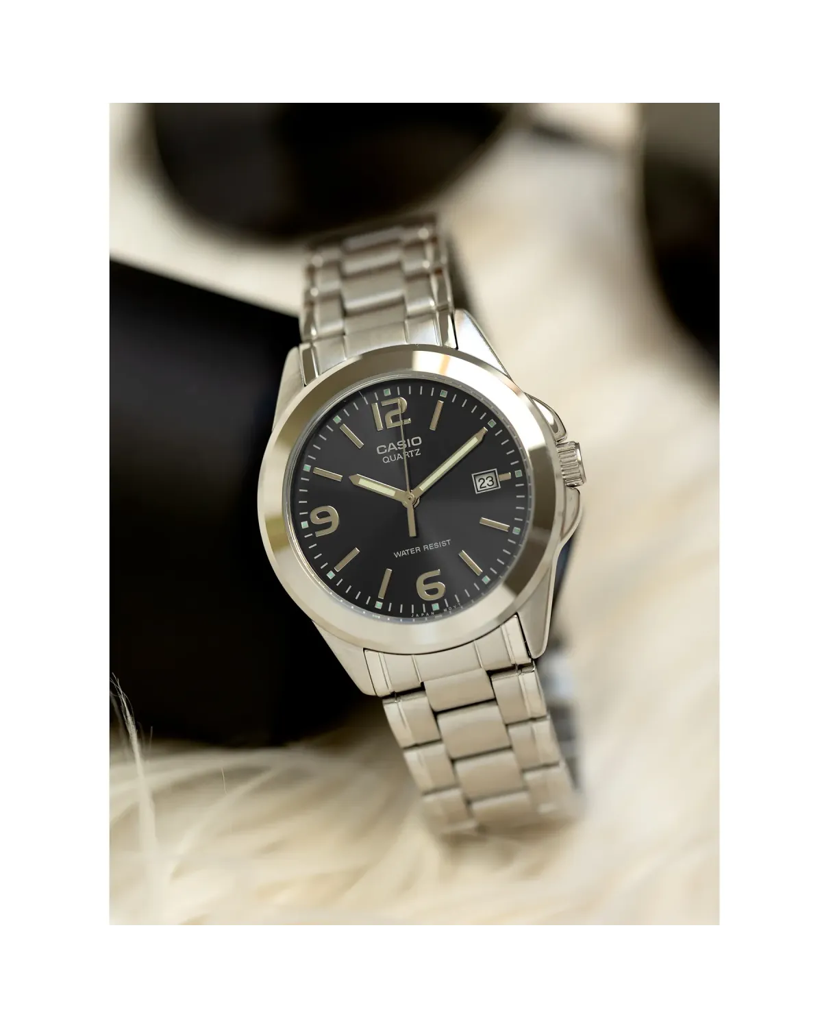 Zegarek Męski Casio MTP-1215A-1ADF + BOX Zegarek Męski Casio MTP-1215A-1ADF + BOX
