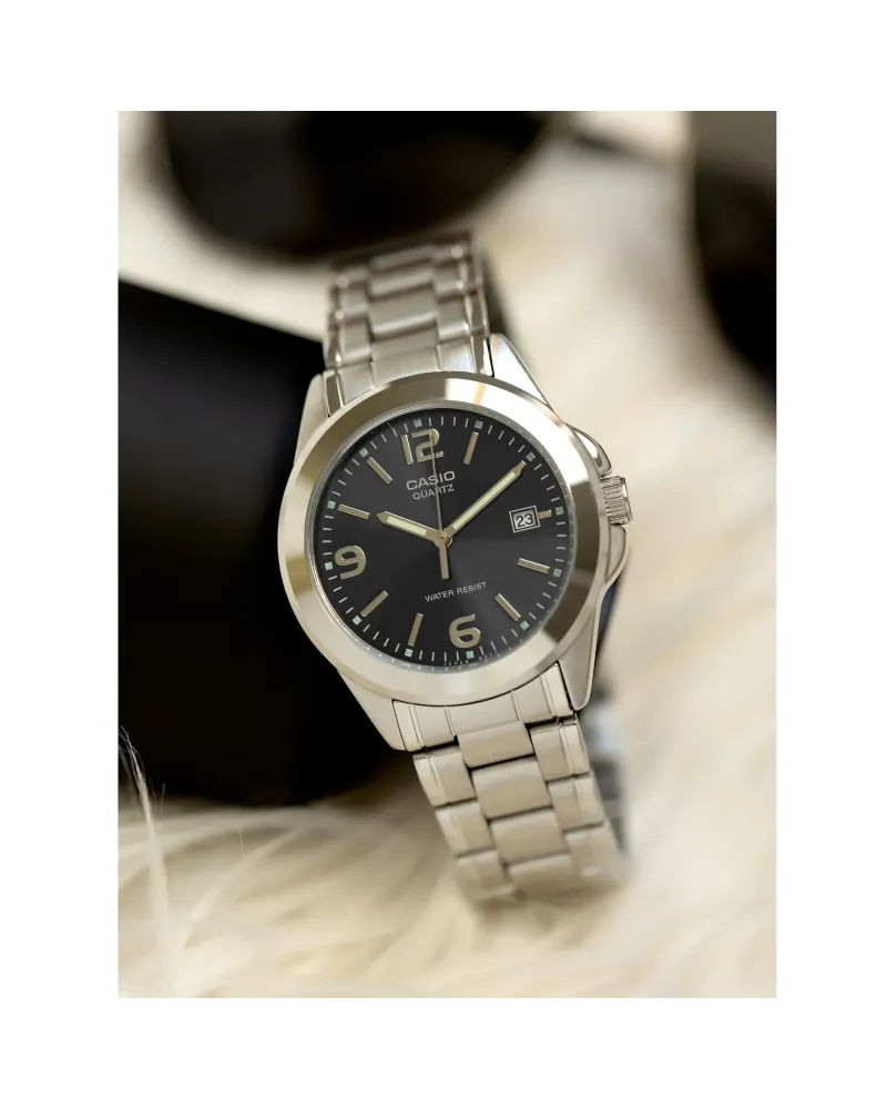 Zegarek Męski Casio MTP-1215A-1ADF + BOX Zegarek Męski Casio MTP-1215A-1ADF + BOX