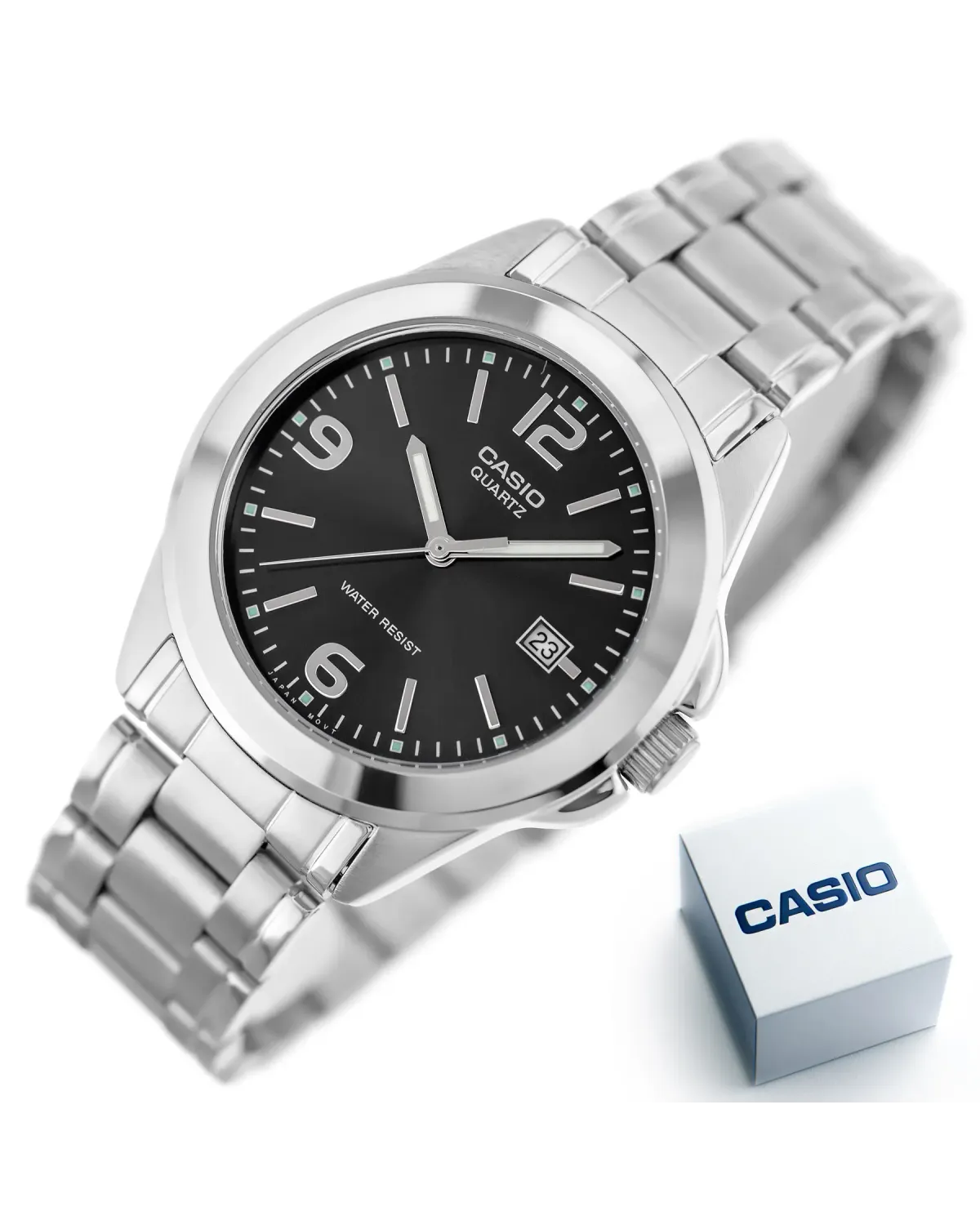 Zegarek Męski Casio MTP-1215A-1ADF + BOX Zegarek Męski Casio MTP-1215A-1ADF + BOX