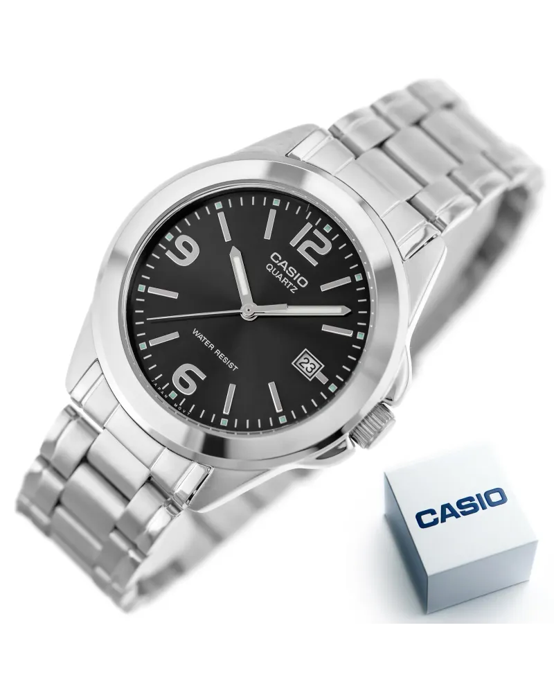 Zegarek Męski Casio MTP-1215A-1ADF + BOX Zegarek Męski Casio MTP-1215A-1ADF + BOX