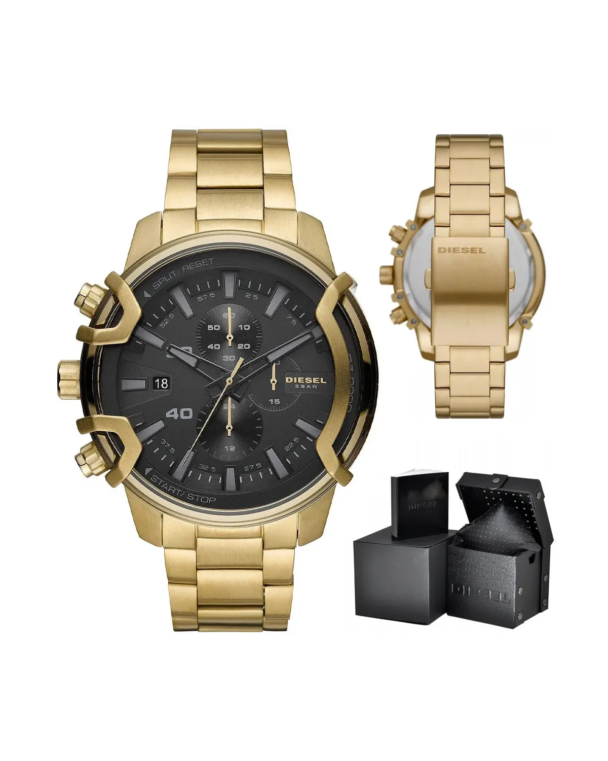 ZEGAREK MĘSKI DIESEL Griffed Chronograph DZ4522 + BOX