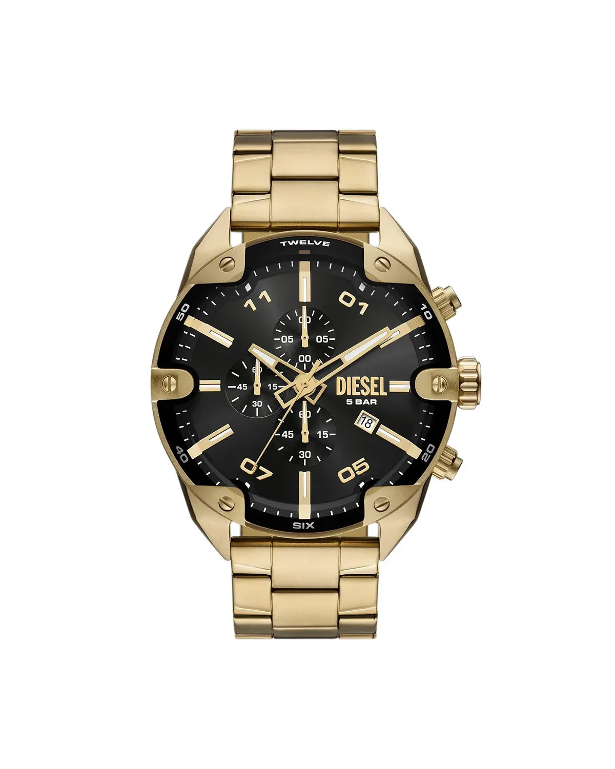 ZEGAREK MĘSKI DIESEL Spiked Chronograph DZ4678 + BOX ZEGAREK MĘSKI DIESEL Spiked Chronograph DZ4678 + BOX