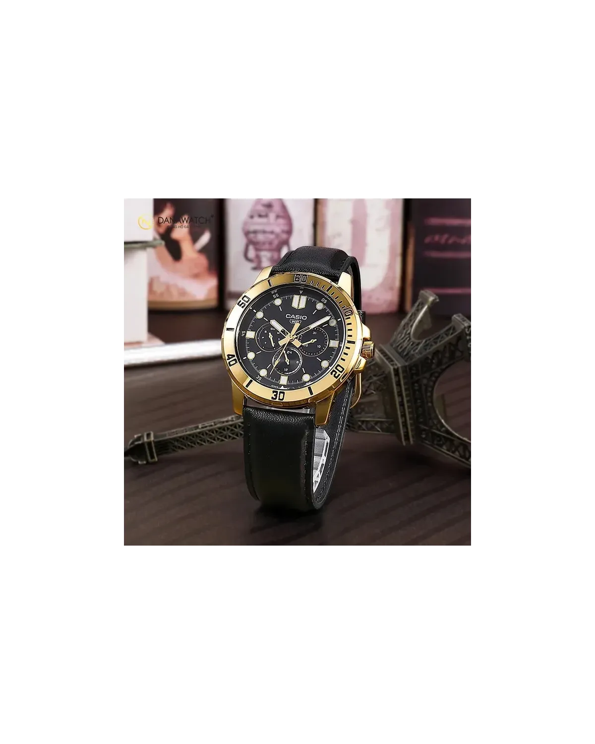 Zegarek Męski Casio MTP-VD300GL-1EUDF + BOX Zegarek Męski Casio MTP-VD300GL-1EUDF + BOX