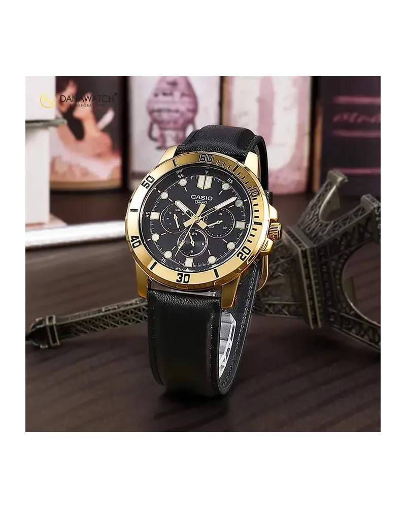 Zegarek Męski Casio MTP-VD300GL-1EUDF + BOX Zegarek Męski Casio MTP-VD300GL-1EUDF + BOX