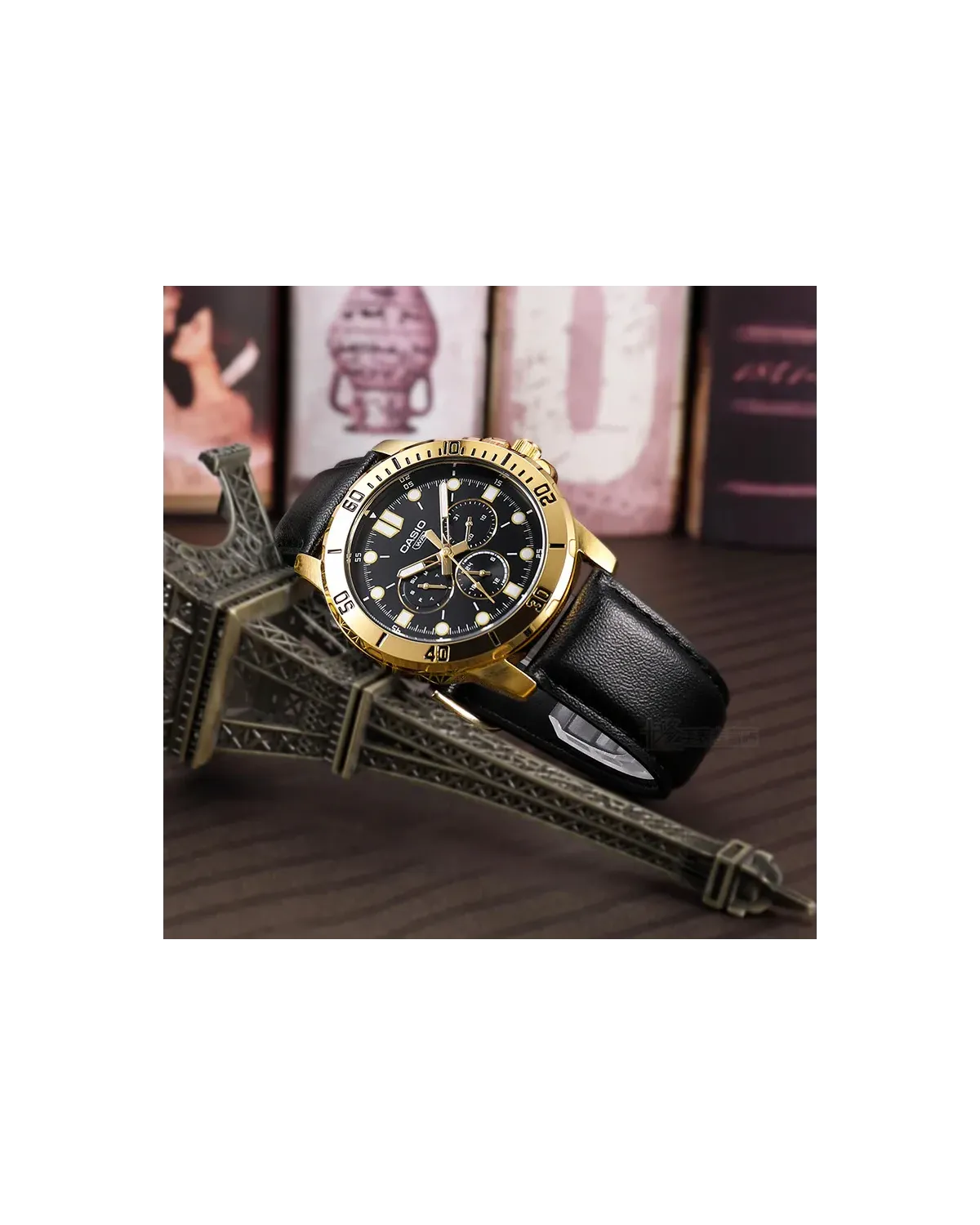 Zegarek Męski Casio MTP-VD300GL-1EUDF + BOX Zegarek Męski Casio MTP-VD300GL-1EUDF + BOX
