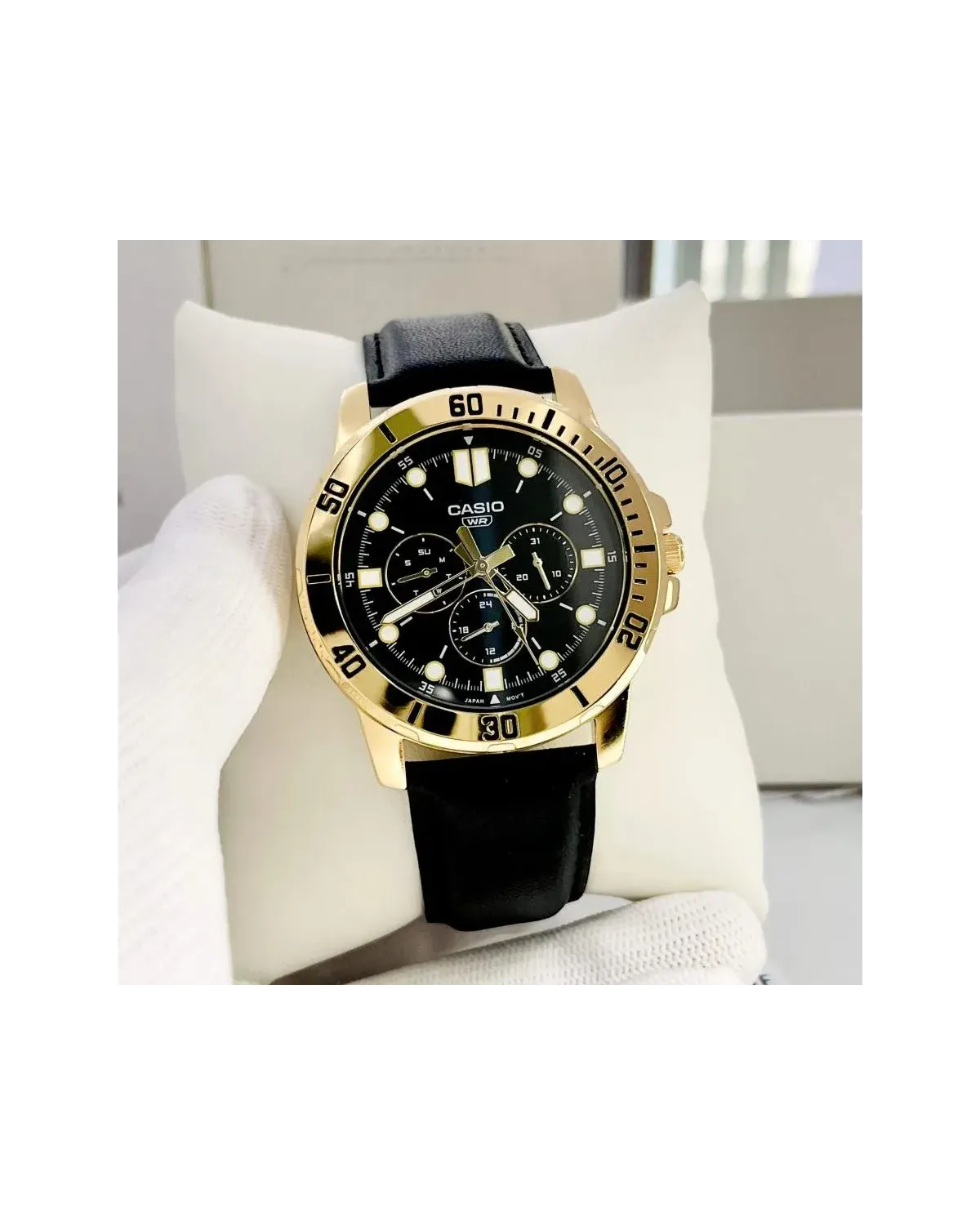 Zegarek Męski Casio MTP-VD300GL-1EUDF + BOX Zegarek Męski Casio MTP-VD300GL-1EUDF + BOX