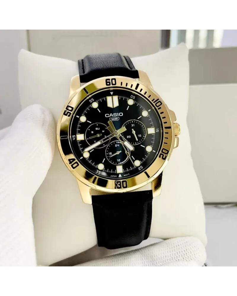 Zegarek Męski Casio MTP-VD300GL-1EUDF + BOX Zegarek Męski Casio MTP-VD300GL-1EUDF + BOX