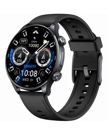 SMARTWATCH MĘSKI GRAVITY GT35-2- AMOLED, DODATKOWY PASEK (sg049b)