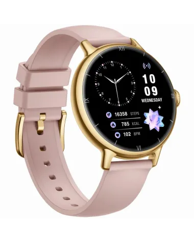 SMARTWATCH DAMSKI GRAVITY GT33-1 - AMOLED, DODATKOWY PASEK (sg048a)