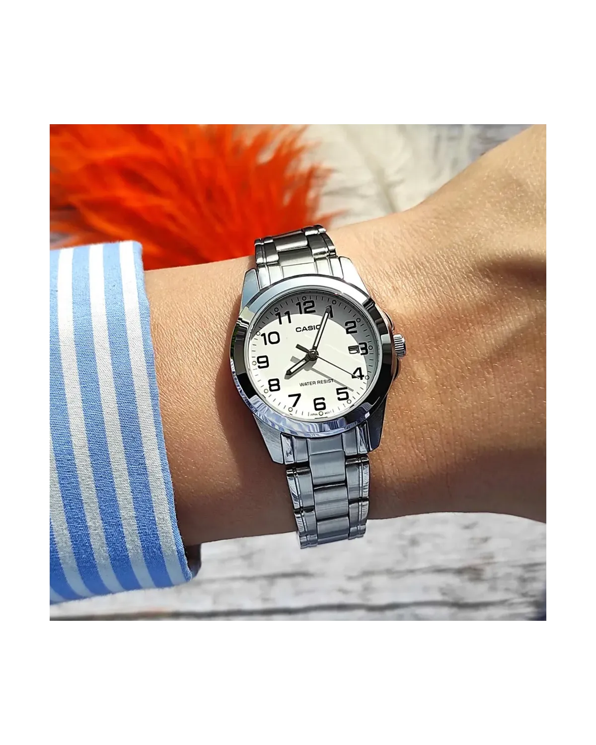 Zegarek Damski Casio LTP-1215A-7B2DF + BOX Zegarek Damski Casio LTP-1215A-7B2DF + BOX
