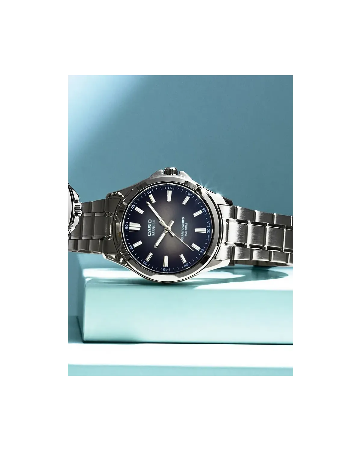 ZEGAREK MĘSKI CASIO MTS-RS100D-1A SZAFIR SOLAR + BOX ZEGAREK MĘSKI CASIO MTS-RS100D-1A SZAFIR SOLAR + BOX