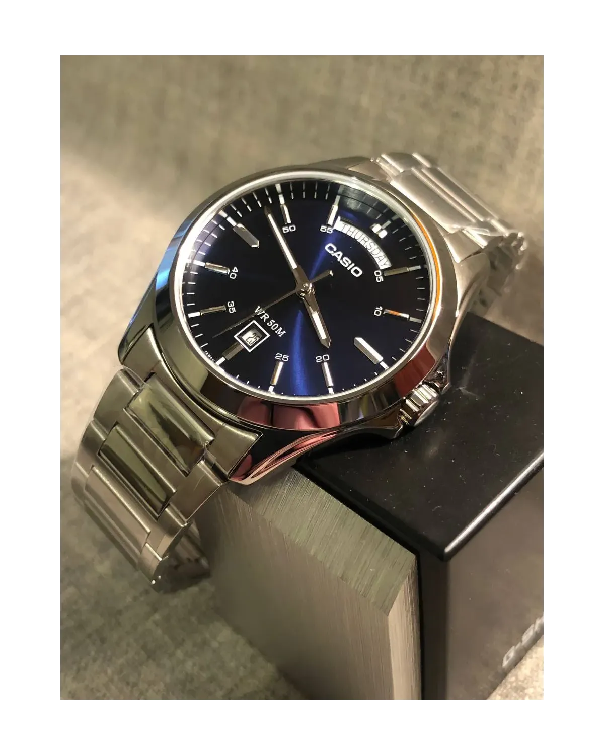 ZEGAREK MĘSKI CASIO MTP-1370D-2A2 (zd025f) + BOX ZEGAREK MĘSKI CASIO MTP-1370D-2A2 (zd025f) + BOX