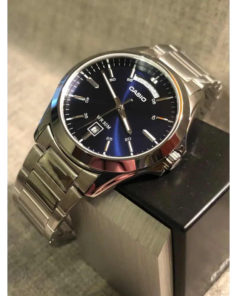 ZEGAREK MĘSKI CASIO MTP-1370D-2A2 (zd025f) + BOX ZEGAREK MĘSKI CASIO MTP-1370D-2A2 (zd025f) + BOX