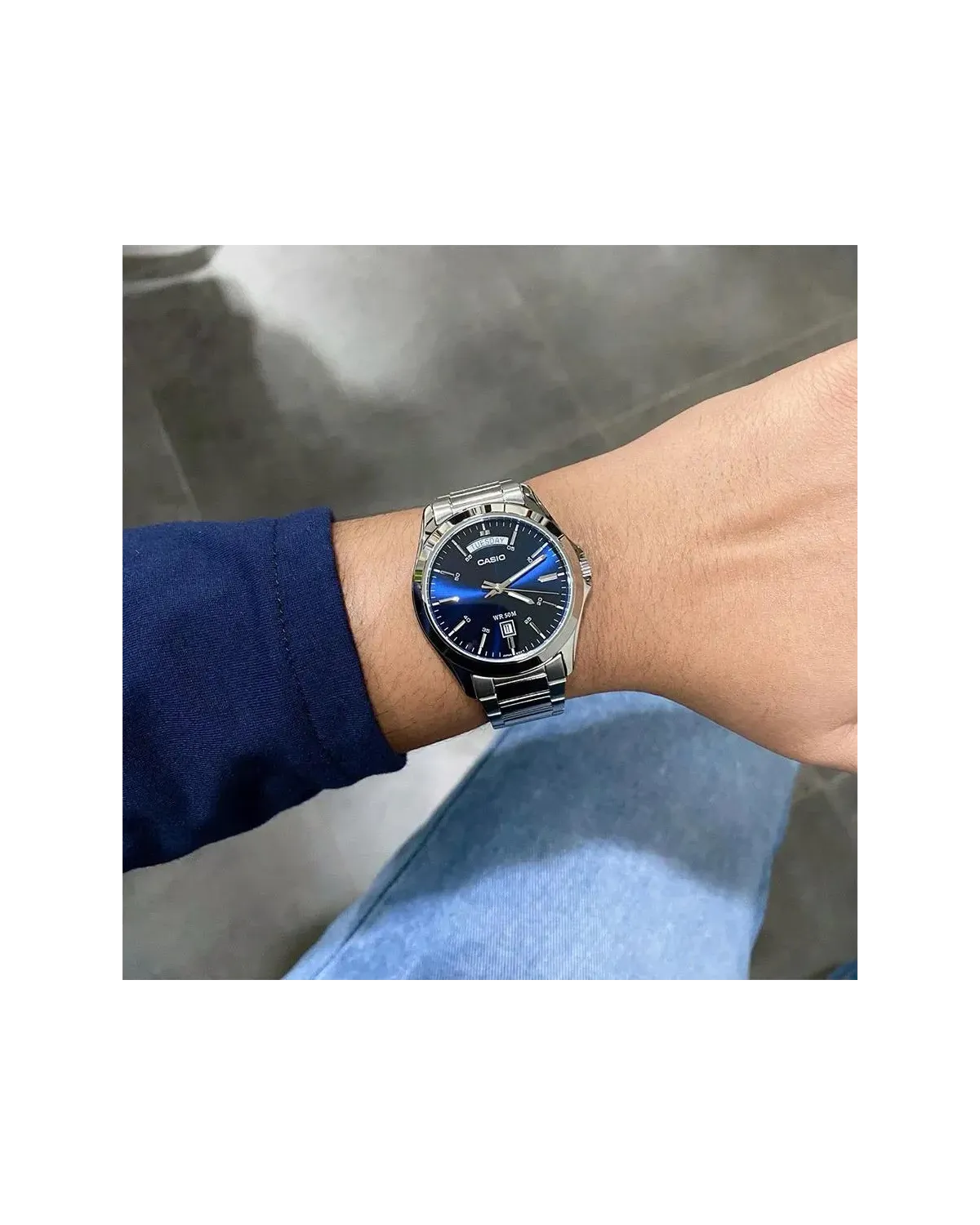 ZEGAREK MĘSKI CASIO MTP-1370D-2A2 (zd025f) + BOX ZEGAREK MĘSKI CASIO MTP-1370D-2A2 (zd025f) + BOX
