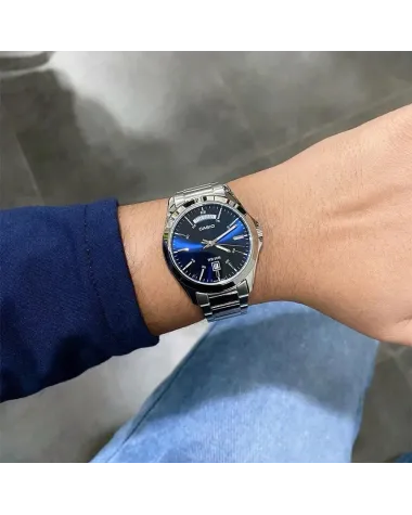 ZEGAREK MĘSKI CASIO MTP-1370D-2A2 (zd025f) + BOX