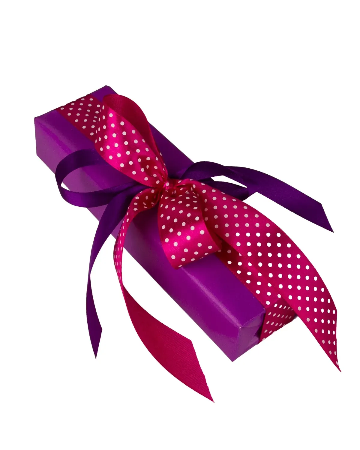 Pakowanie prezentów - papier fioletowy (WZ0037)