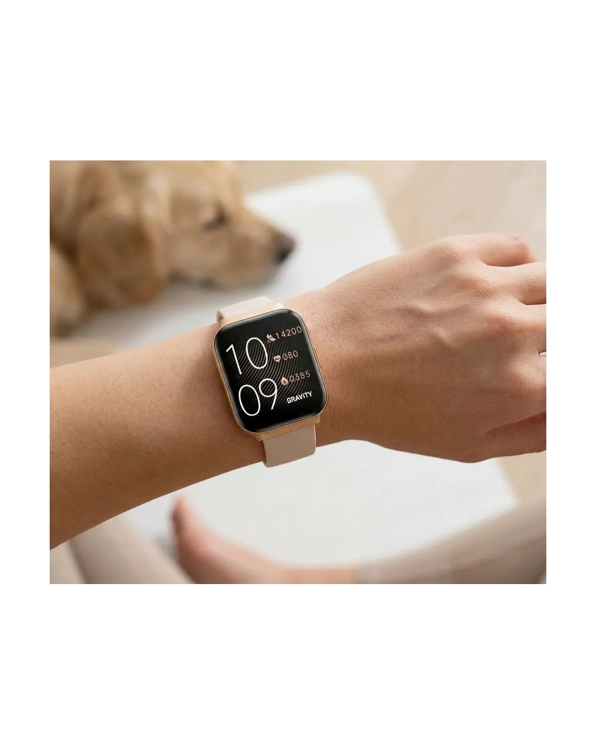 SMARTWATCH DAMSKI GRAVITY GT44-2 - DODATKOWY PASEK (sg051a)