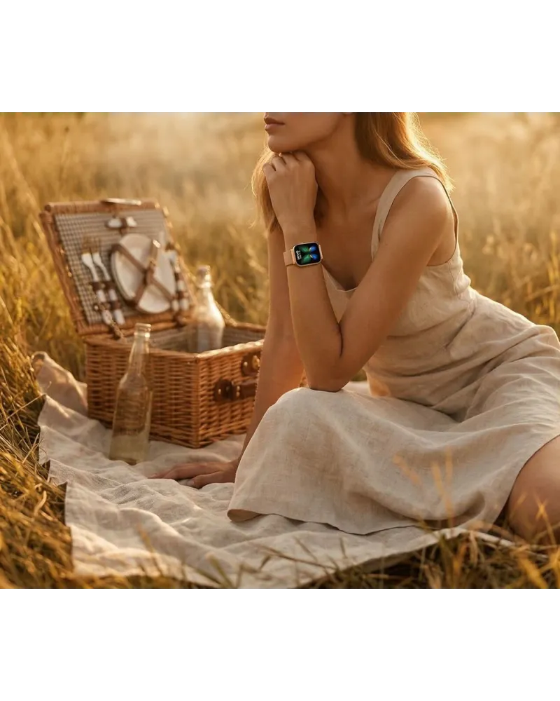 SMARTWATCH DAMSKI GRAVITY GT44-2 - DODATKOWY PASEK (sg051a)