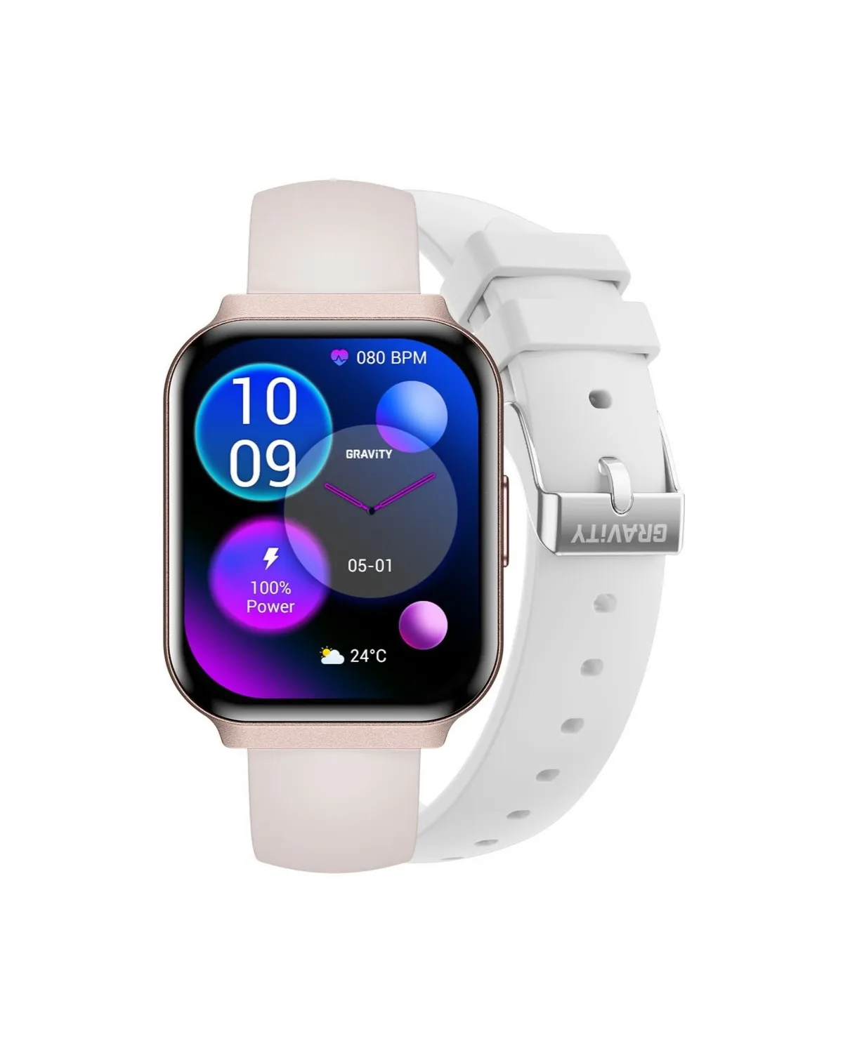 SMARTWATCH DAMSKI GRAVITY GT44-3 - DODATKOWY PASEK (sg051b) SMARTWATCH DAMSKI GRAVITY GT44-3 - DODATKOWY PASEK (sg051b)