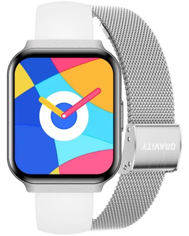 SMARTWATCH DAMSKI GRAVITY GT44-4 - DODATKOWY PASEK (sg051c)