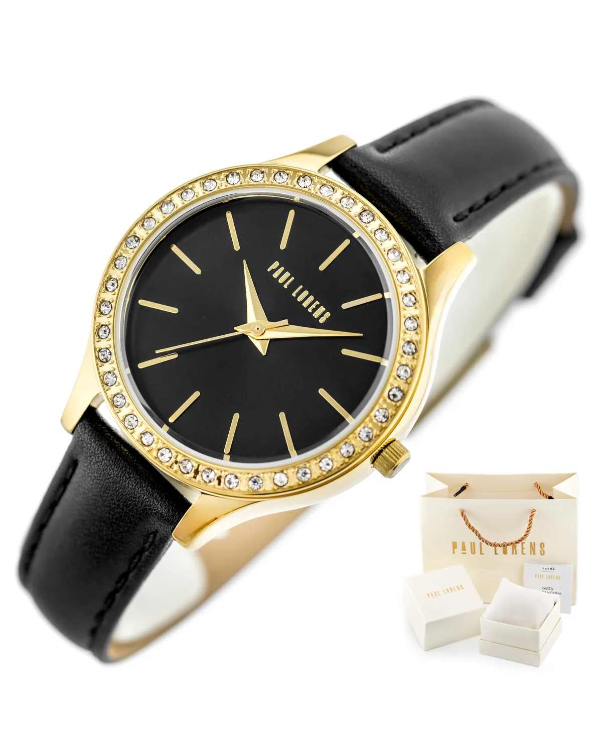ZEGAREK DAMSKI PAUL LORENS -  PL10482A2-1A2 (zg584a) + BOX