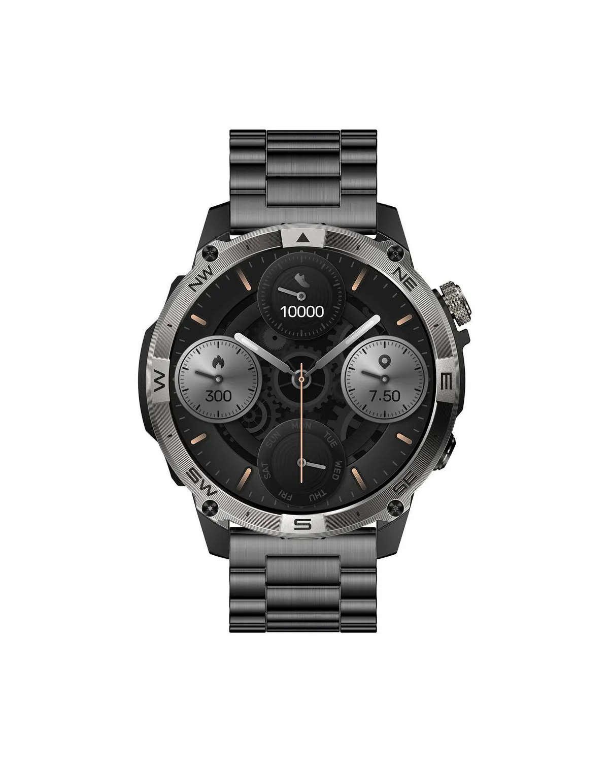 SMARTWATCH MĘSKI GRAVITY GT46-4 - AMOLED, DODATKOWA BRANSOLETA (sg055d) SMARTWATCH MĘSKI GRAVITY GT46-4 - AMOLED, DODATKOWA BRANSOLETA (sg055d)