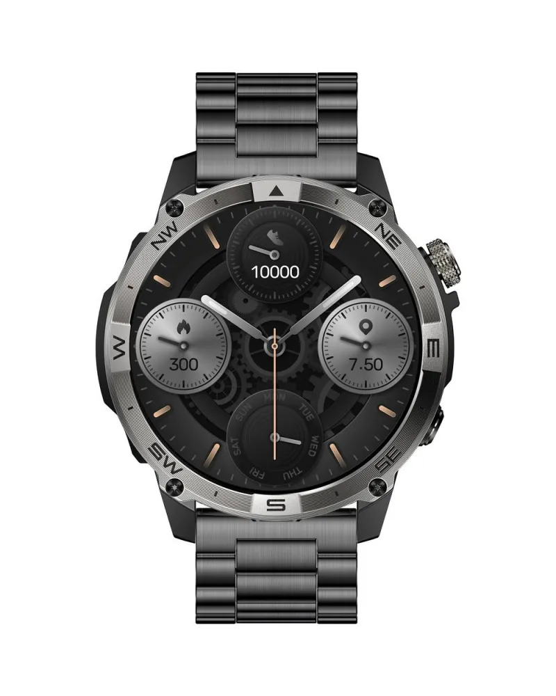 SMARTWATCH MĘSKI GRAVITY GT46-4 - AMOLED, DODATKOWA BRANSOLETA (sg055d) SMARTWATCH MĘSKI GRAVITY GT46-4 - AMOLED, DODATKOWA BRANSOLETA (sg055d)