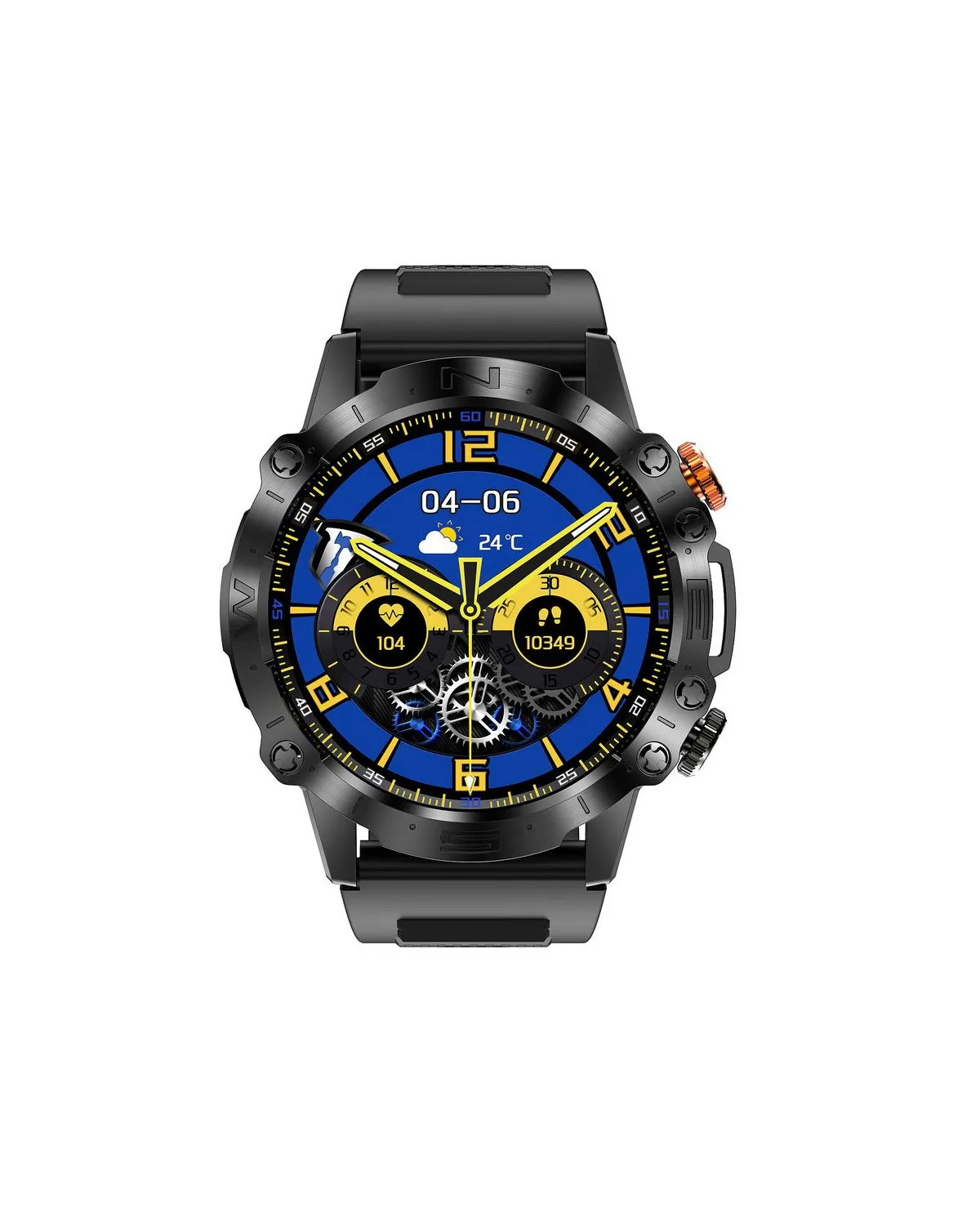 SMARTWATCH MĘSKI GRAVITY GT20-7 - AMOLED, DODATKOWY PASEK (sg024g) SMARTWATCH MĘSKI GRAVITY GT20-7 - AMOLED, DODATKOWY PASEK (sg024g)
