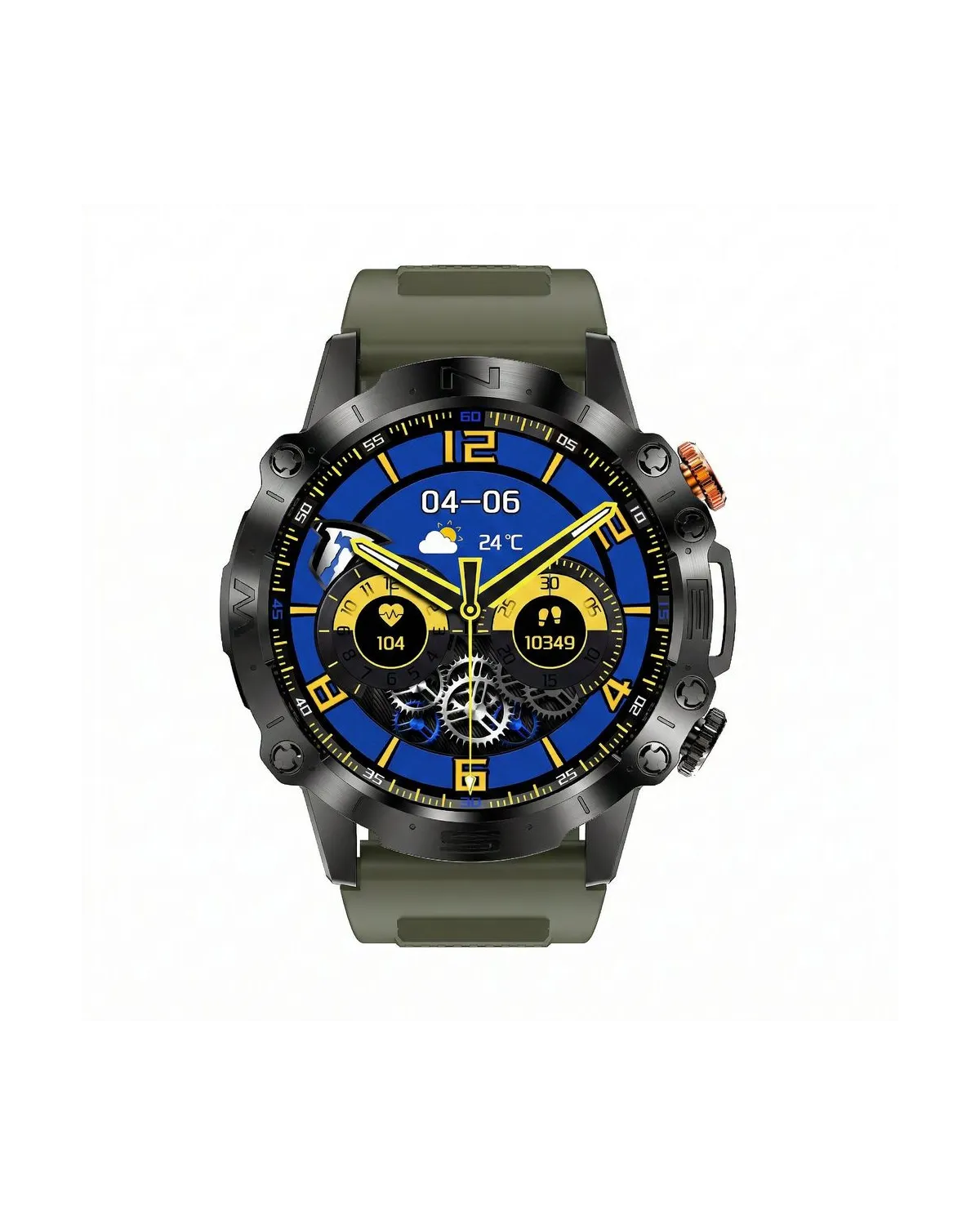 SMARTWATCH MĘSKI GRAVITY GT20-7 - AMOLED, DODATKOWY PASEK (sg024g) SMARTWATCH MĘSKI GRAVITY GT20-7 - AMOLED, DODATKOWY PASEK (sg024g)