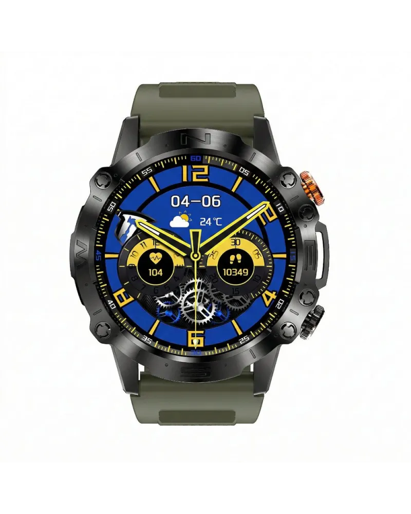 SMARTWATCH MĘSKI GRAVITY GT20-7 - AMOLED, DODATKOWY PASEK (sg024g) SMARTWATCH MĘSKI GRAVITY GT20-7 - AMOLED, DODATKOWY PASEK (sg024g)