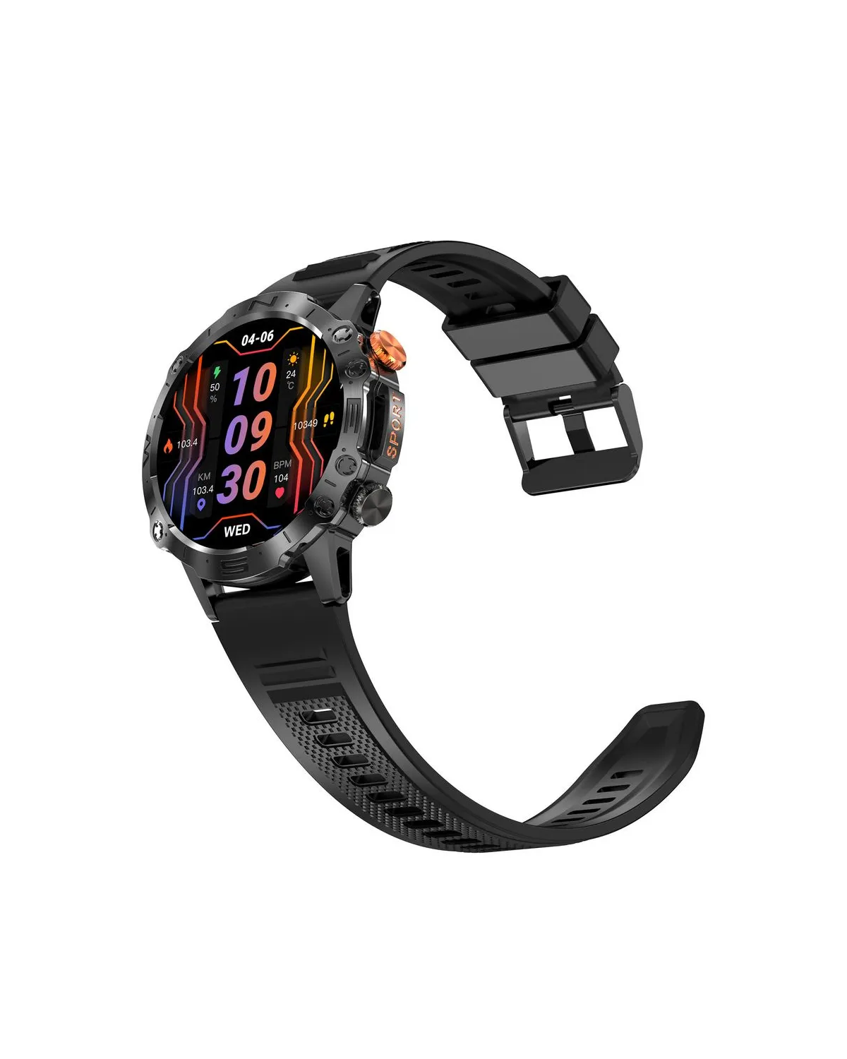 SMARTWATCH MĘSKI GRAVITY GT20-7 - AMOLED, DODATKOWY PASEK (sg024g) SMARTWATCH MĘSKI GRAVITY GT20-7 - AMOLED, DODATKOWY PASEK (sg024g)