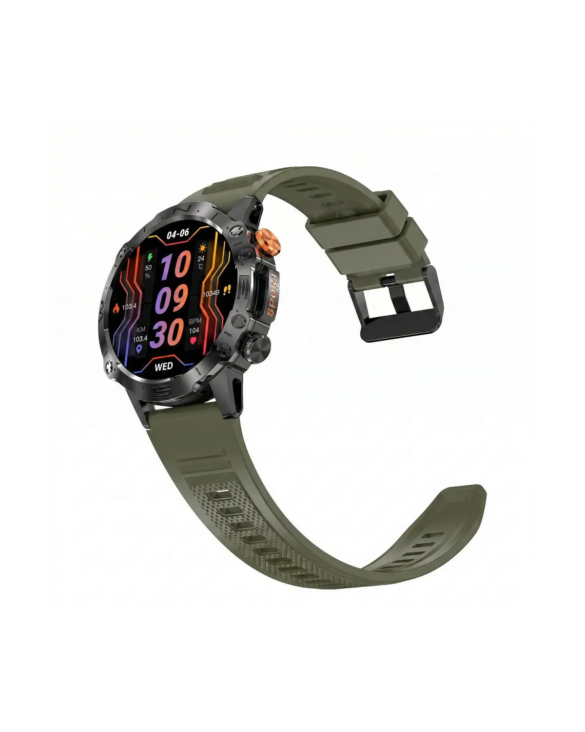SMARTWATCH MĘSKI GRAVITY GT20-7 - AMOLED, DODATKOWY PASEK (sg024g) SMARTWATCH MĘSKI GRAVITY GT20-7 - AMOLED, DODATKOWY PASEK (sg024g)