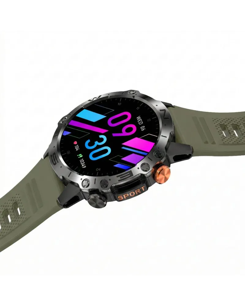 SMARTWATCH MĘSKI GRAVITY GT20-7 - AMOLED, DODATKOWY PASEK (sg024g) SMARTWATCH MĘSKI GRAVITY GT20-7 - AMOLED, DODATKOWY PASEK (sg024g)