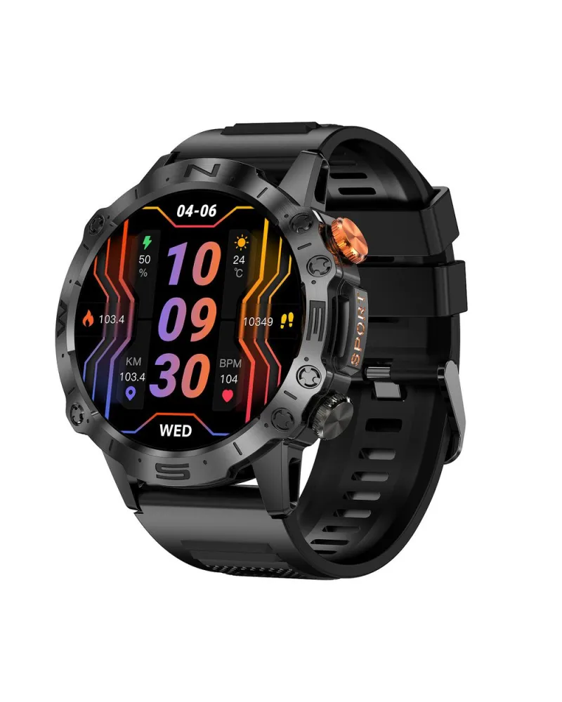SMARTWATCH MĘSKI GRAVITY GT20-7 - AMOLED, DODATKOWY PASEK (sg024g) SMARTWATCH MĘSKI GRAVITY GT20-7 - AMOLED, DODATKOWY PASEK (sg024g)