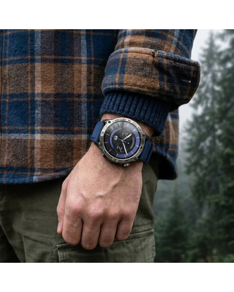 SMARTWATCH MĘSKI GRAVITY GT46-2 - AMOLED, DODATKOWA BRANSOLETA(sg055b) SMARTWATCH MĘSKI GRAVITY GT46-2 - AMOLED, DODATKOWA BRANSOLETA(sg055b)