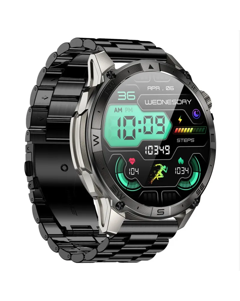 SMARTWATCH MĘSKI GRAVITY GT46-3 - AMOLED, DODATKOWA BRANSOLETA (sg055c)