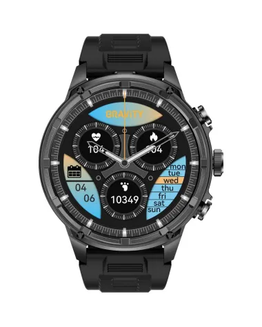 SMARTWATCH MĘSKI GRAVITY GT41-1 - BLUETOOTH CALL, DODATKOWA BRANSOLETA (sg053a) SMARTWATCH MĘSKI GRAVITY GT41-1 - BLUETOOTH CALL, DODATKOWA BRANSOLETA (sg053a)