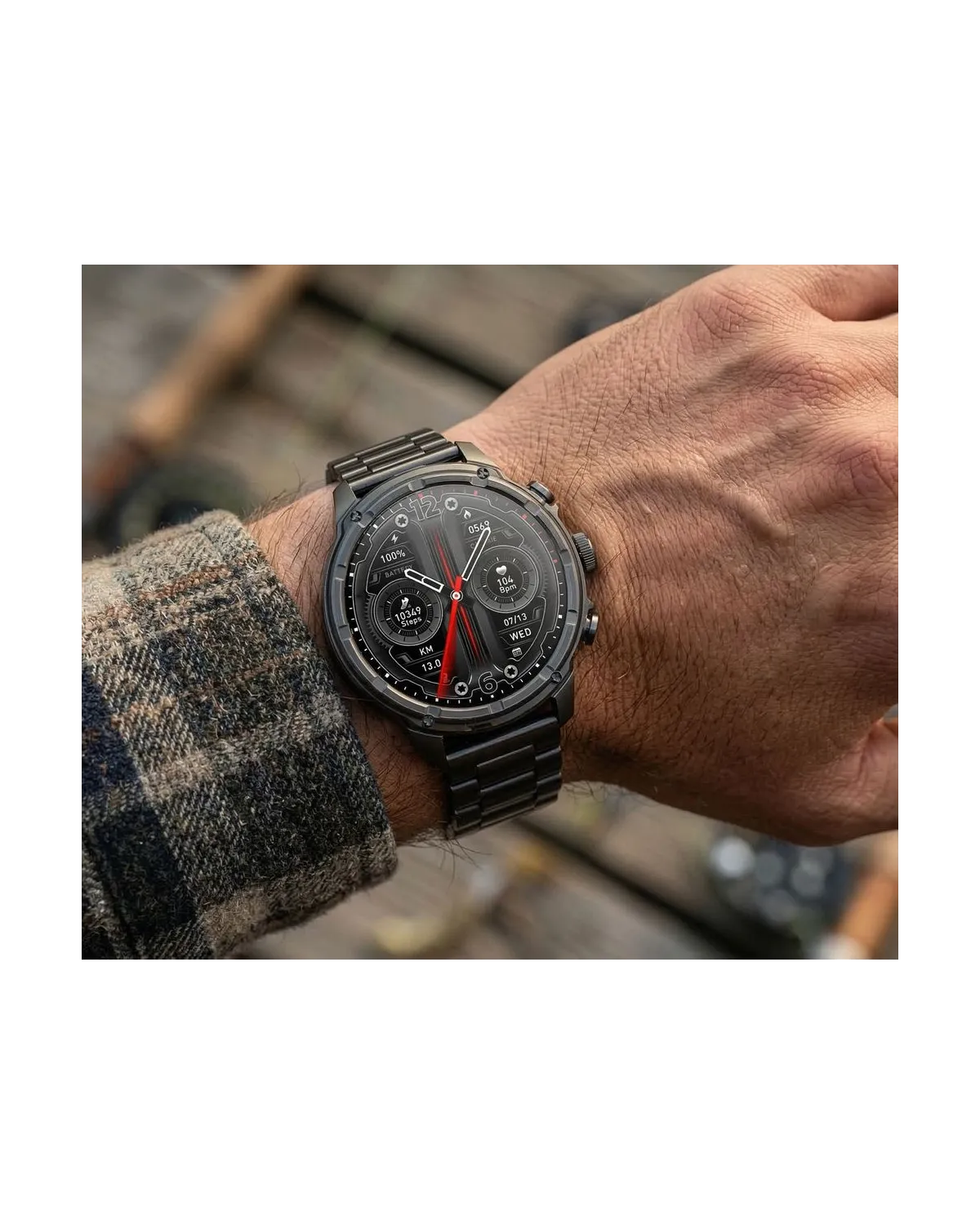 SMARTWATCH MĘSKI GRAVITY GT41-1 - BLUETOOTH CALL, DODATKOWA BRANSOLETA (sg053a) SMARTWATCH MĘSKI GRAVITY GT41-1 - BLUETOOTH CALL, DODATKOWA BRANSOLETA (sg053a)